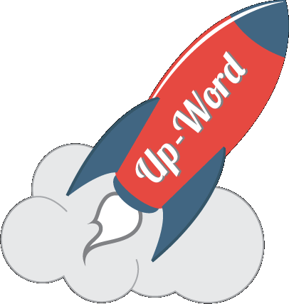 Up-word logo